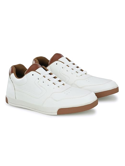 Low Top Solid Flat Sole Casual Sneaker For Men (8UK)